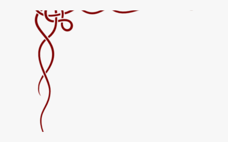 Corner Design For Paper, Transparent Clipart