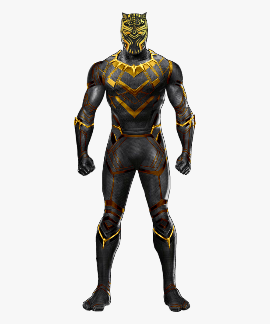 Black Panther Clipart Mcu - Golden Jaguar Black Panther, Transparent Clipart