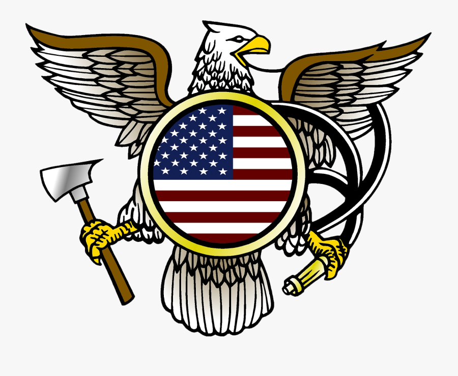 Usa Flag Map, Transparent Clipart