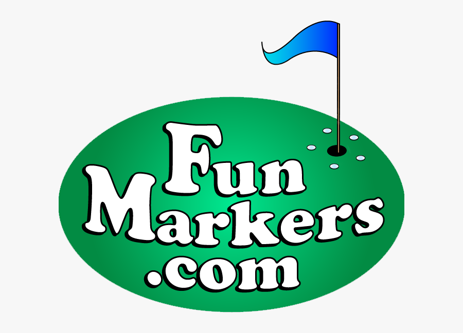 Funny Golf Markers Magnet, Transparent Clipart