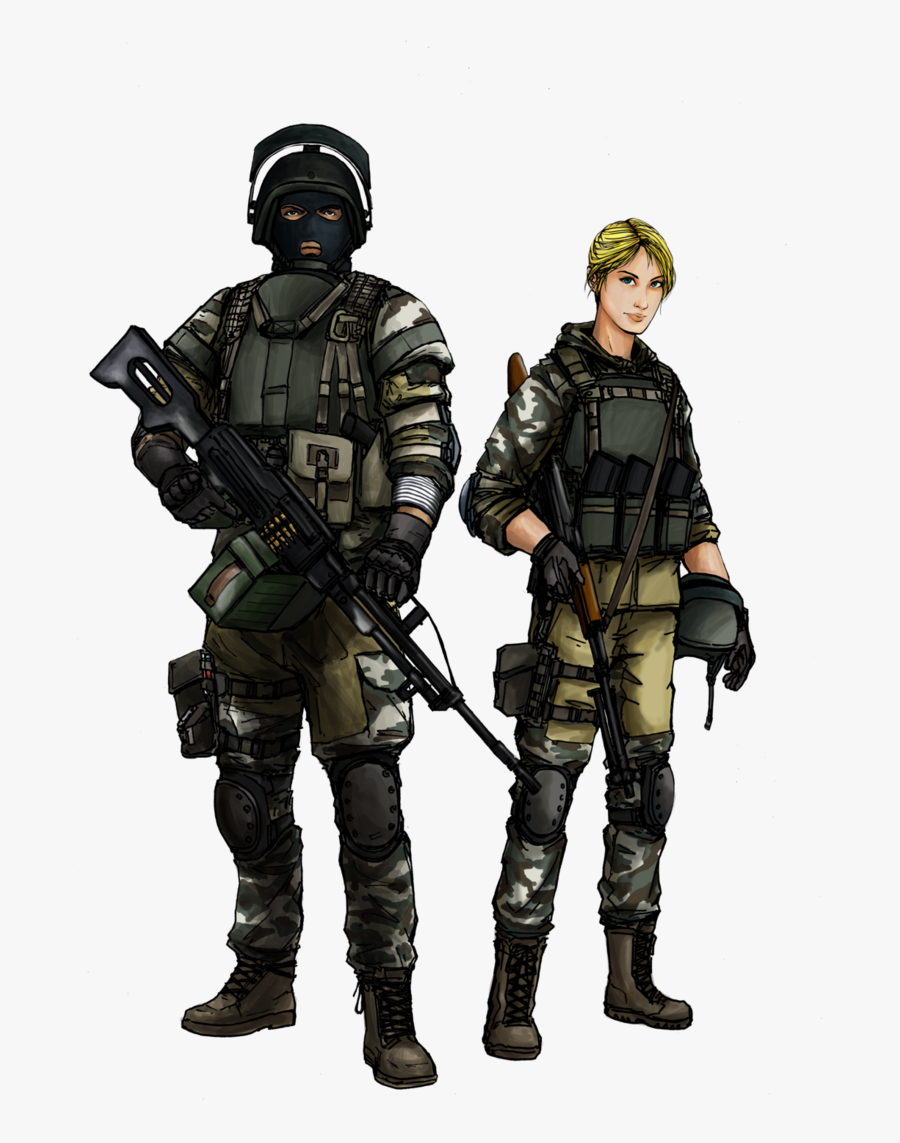 Soldier,military Organization,personal Protective Equipment,ballistic - Support Class From Bf4, Transparent Clipart