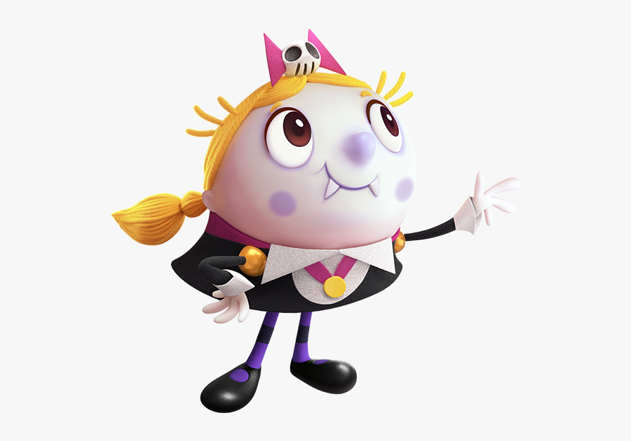 Tiffi Candy Crush Characters, Transparent Clipart