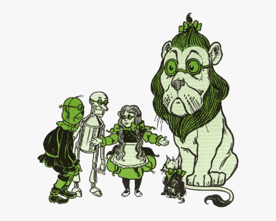 Magico De Oz Ilustração Livro, Transparent Clipart