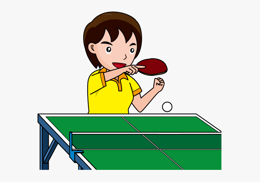 Ping Pong Clip Art - Play Table Tennis Clipart, Transparent Clipart