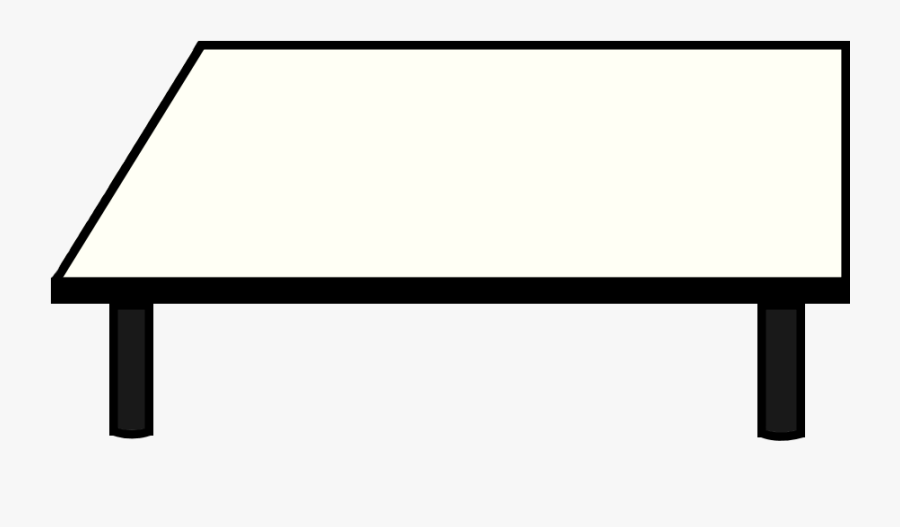 White Table - Graphics, Transparent Clipart