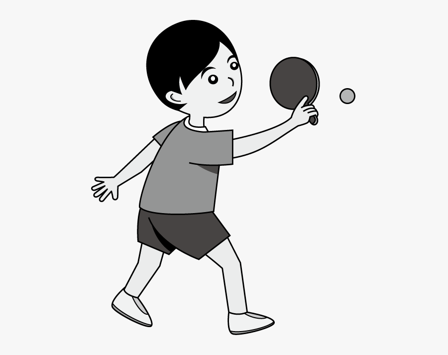 Ping Pong Clipart - Play Table Tennis Clipart, Transparent Clipart