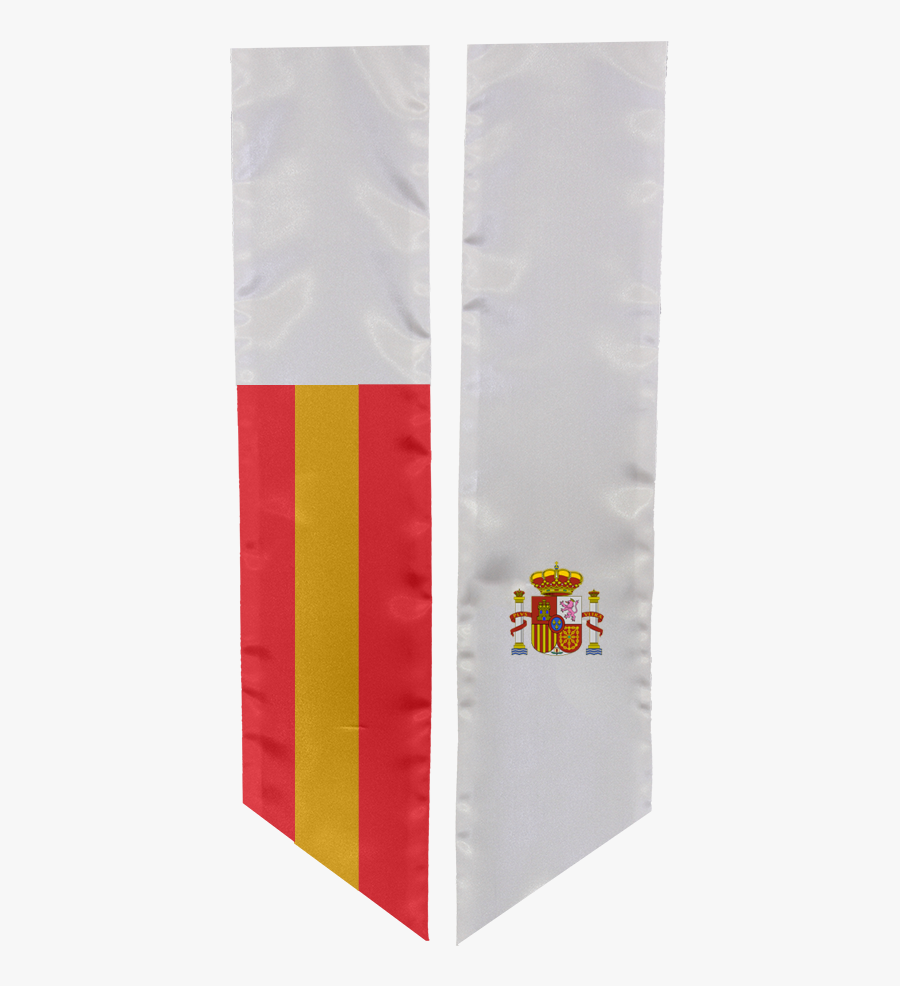 Study Abroad Sash For Spain - Spain Flag, Transparent Clipart