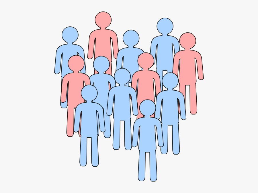 Crowd, Transparent Clipart