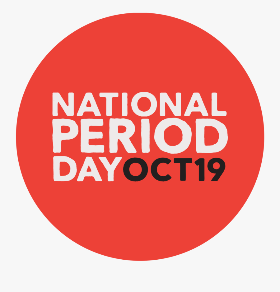 Logo Circle Red - National Period Day 2019, Transparent Clipart