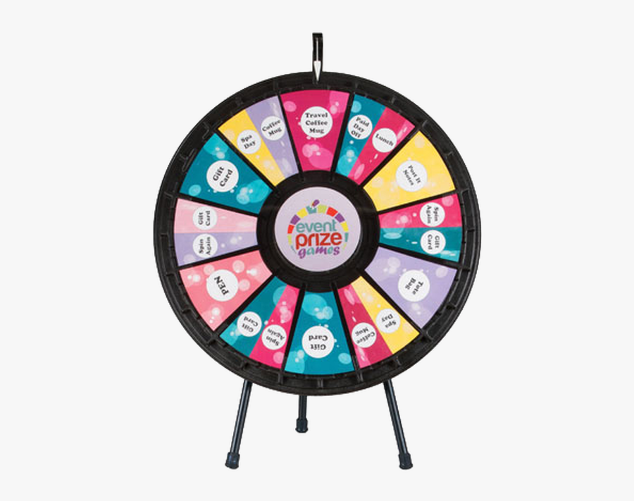 20 Slot Prize Wheel, Transparent Clipart
