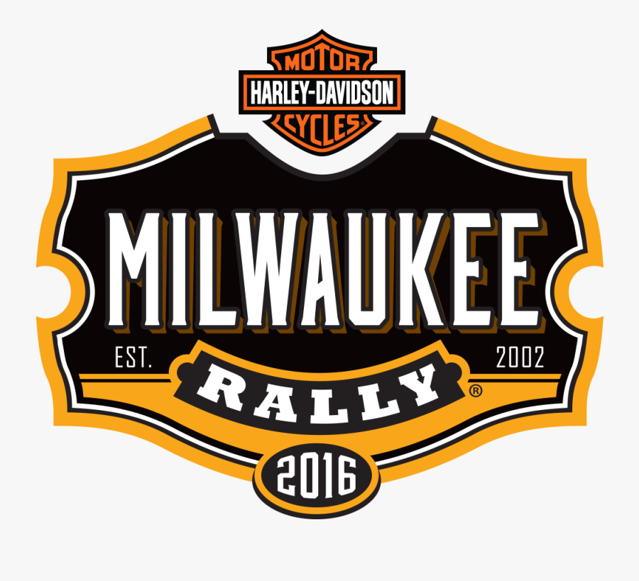 Harley Davidson Milwaukee Logo, Transparent Clipart