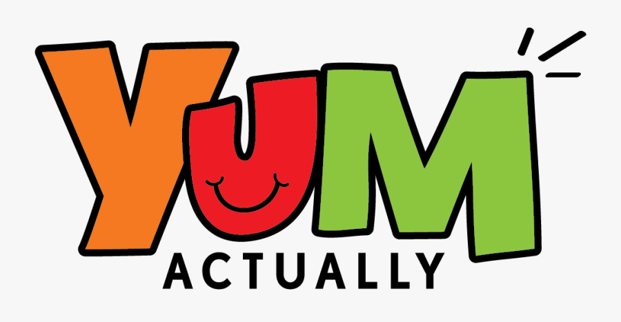 Yum Outlined Version 4clr Logo, Transparent Clipart