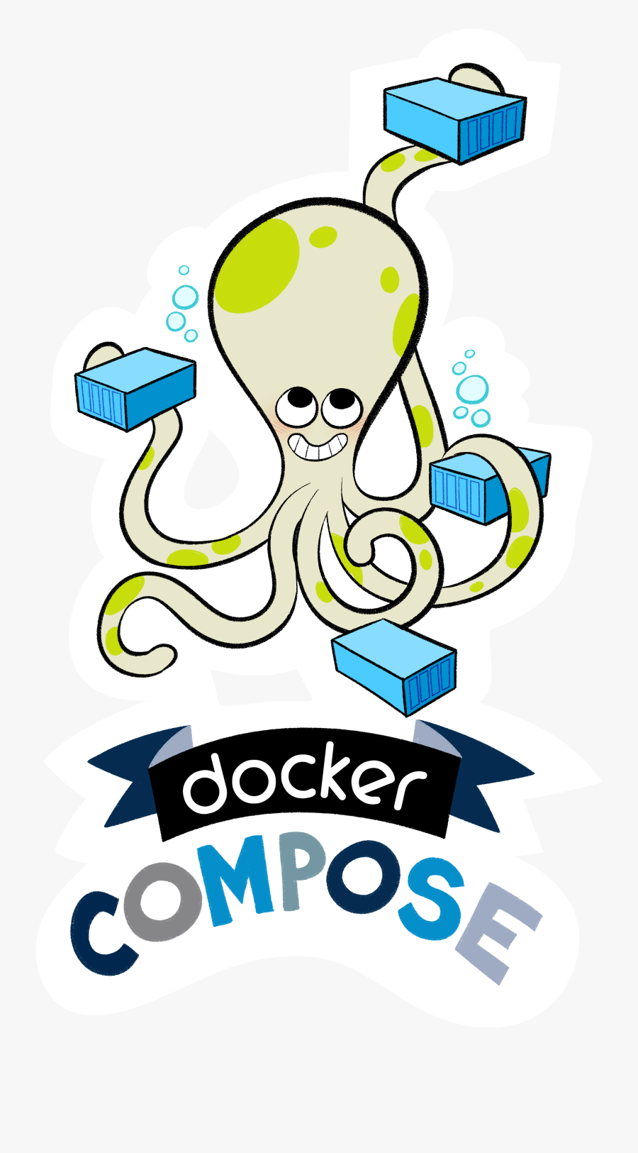 Docker Compose, Transparent Clipart
