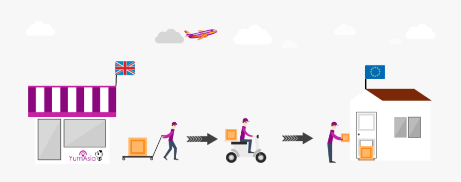 Yum Asia Delivery, Transparent Clipart