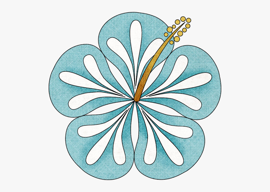 Flowers Of The Girls Luau Clipart - Hawaii Party, Transparent Clipart