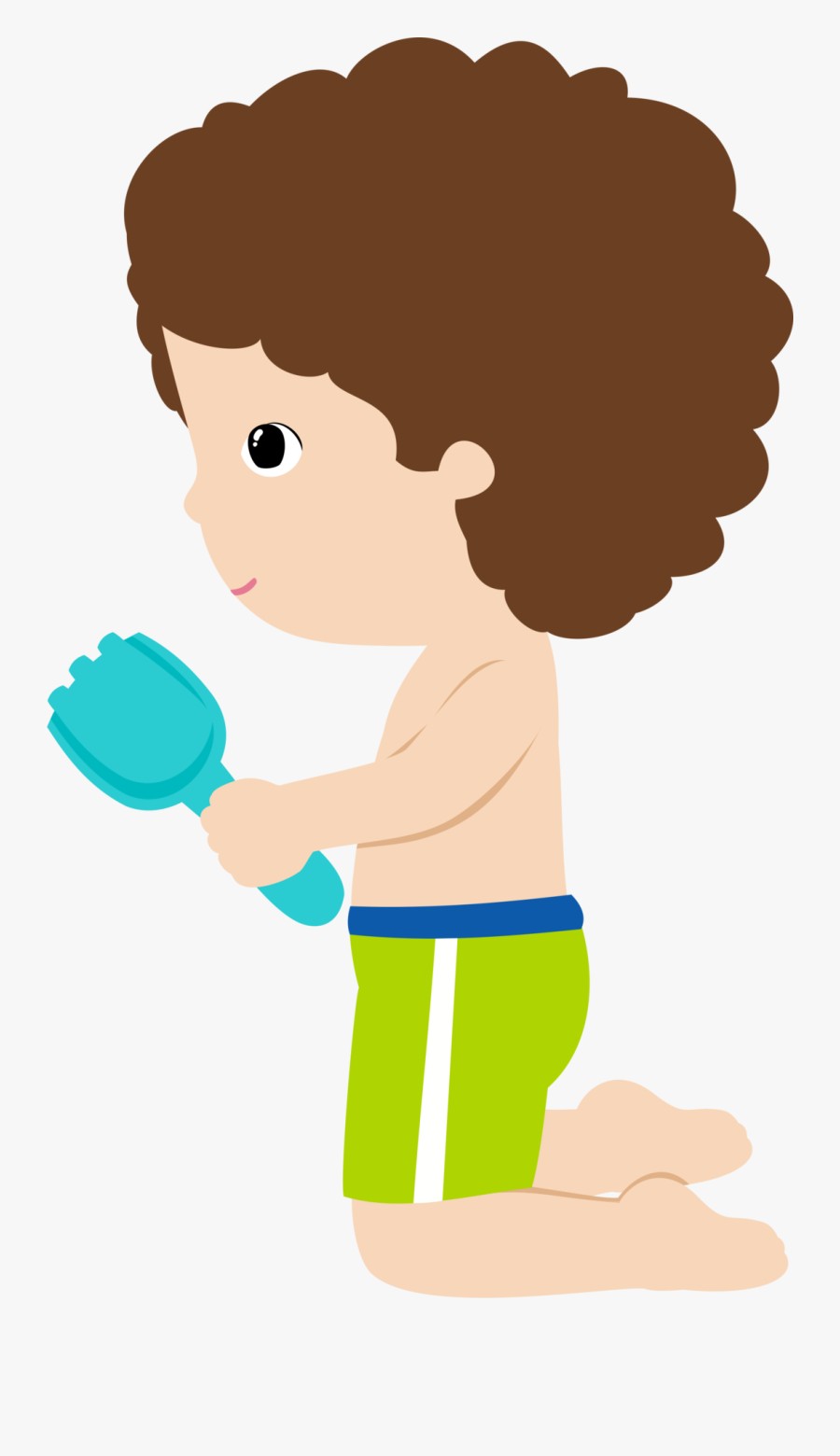 Pool Party Menino Png, Transparent Clipart