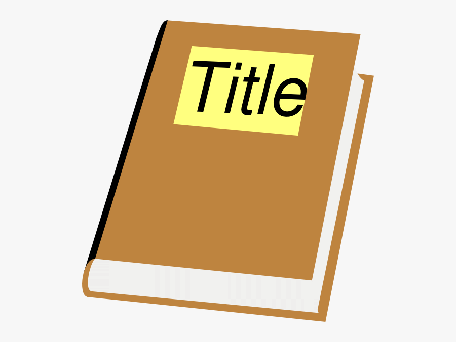 Genres In The Library - Title Clipart, Transparent Clipart