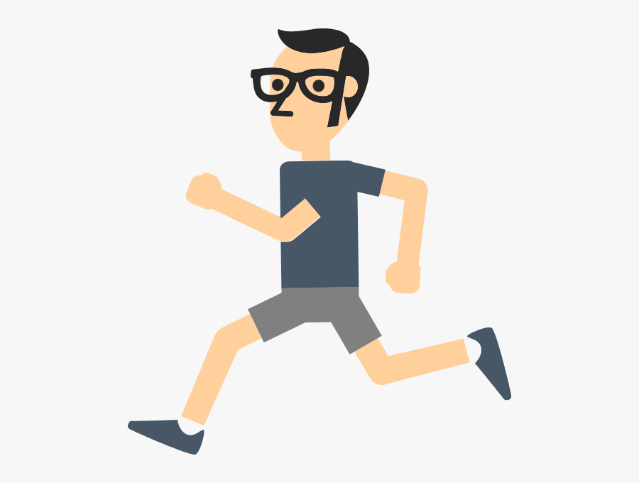 Athlete Vector Human Running - Running, Transparent Clipart