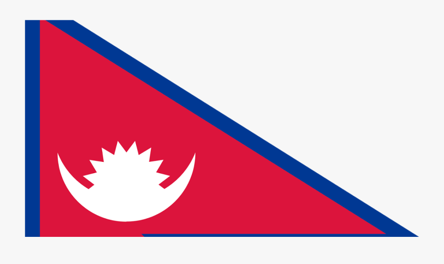 Flag Of Nepal, Transparent Clipart