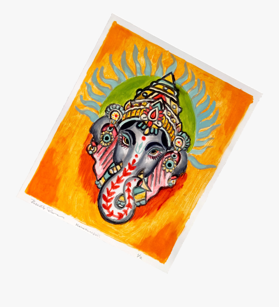Maha Ganapati - Motif, Transparent Clipart