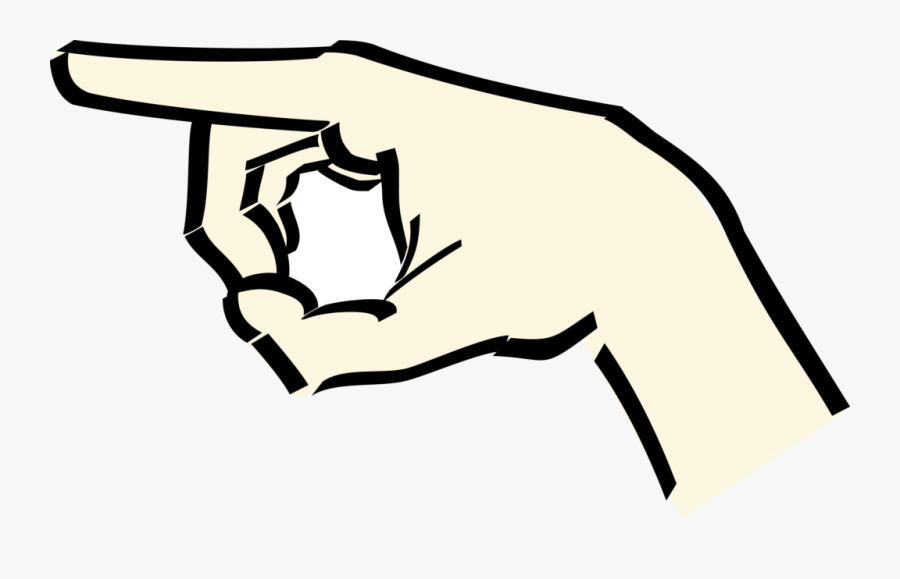 Hamsa Hand Clipart 39 Of - Cartoon Pointing Hand, Transparent Clipart