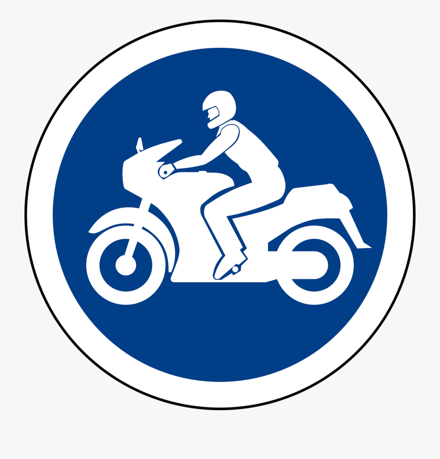 Traffic Sign, Lane Motorcycle, Motorcycle, Travel - Wheel, Transparent Clipart