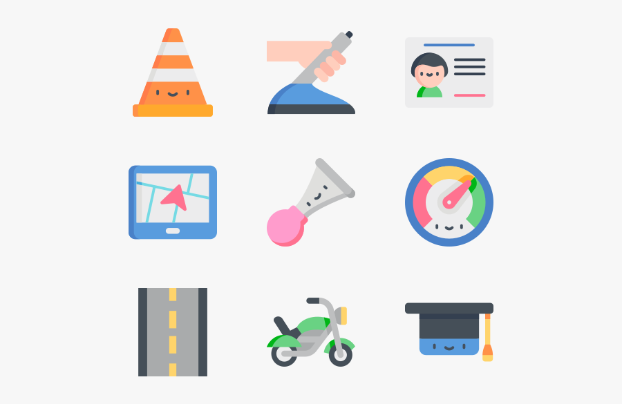 Driving School, Transparent Clipart