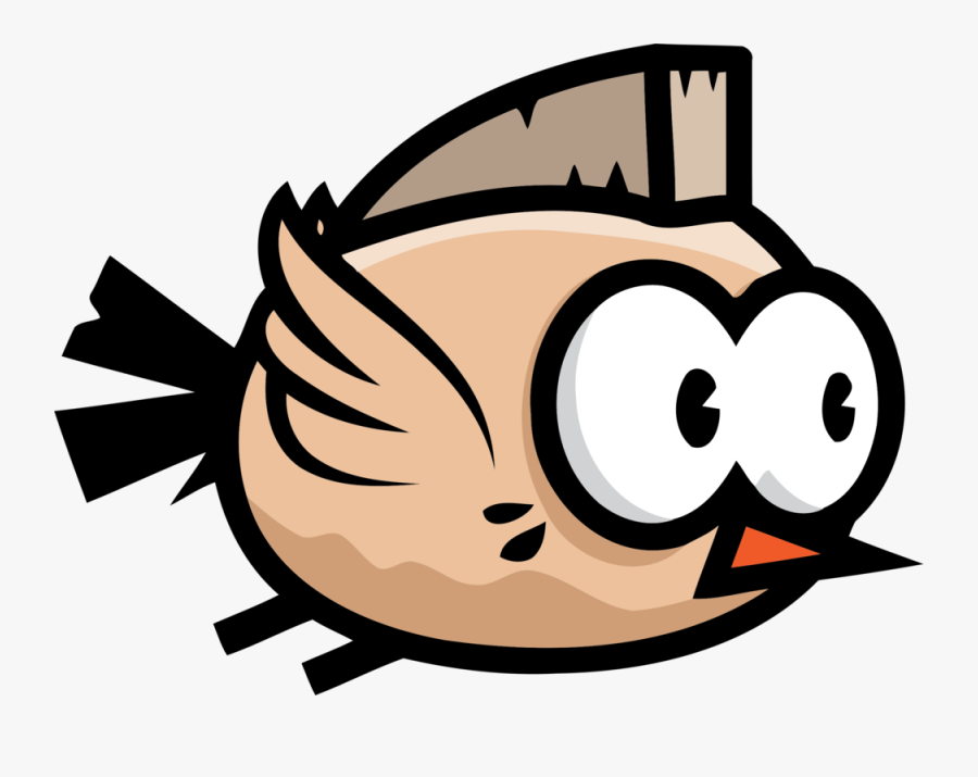 Flying Bird 9 - Flappy Bird Images Png, Transparent Clipart