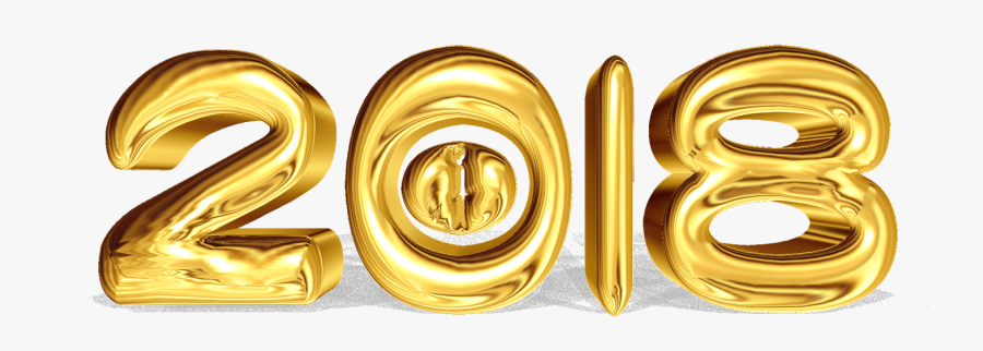 Images For Happy New Year 2018 3d Hd - 2018 Images Hd Png, Transparent Clipart