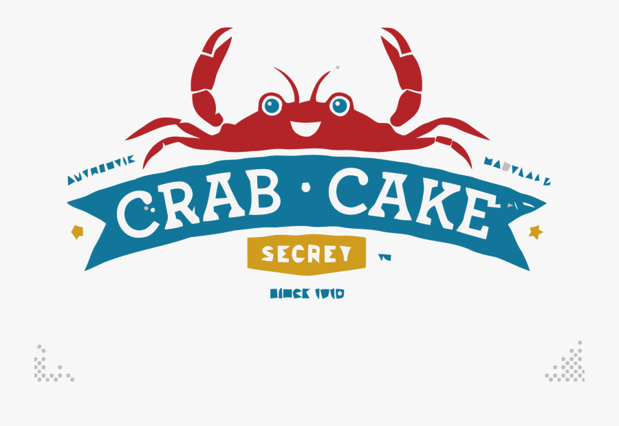 Cake Logo Seafood Crab Restaurant Png Image High Quality - Crab, Transparent Clipart