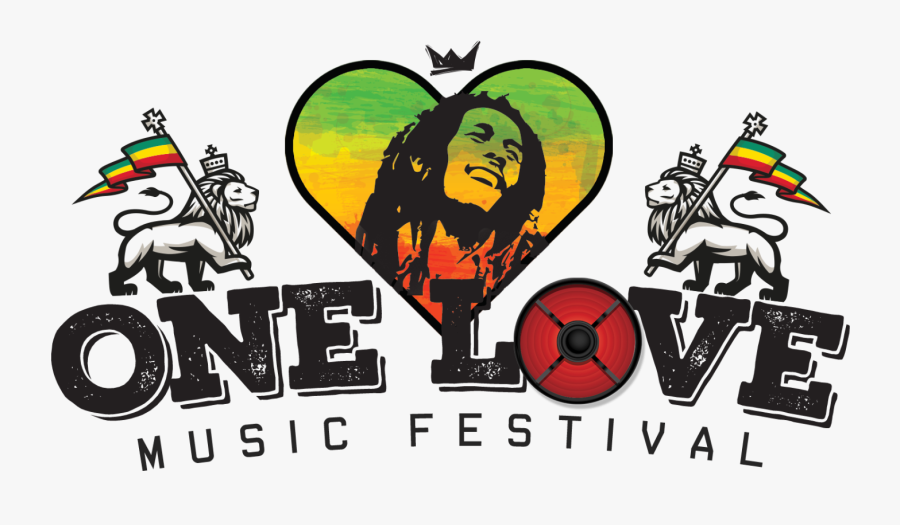 Jamaica One Love Logo Clipart - Cartoon, Transparent Clipart