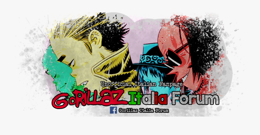 Transparent Gorillaz 2d Png - Graphic Design, Transparent Clipart