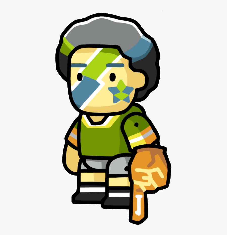 Sports Fan - Scribblenauts Wiki - Cartoon, Transparent Clipart