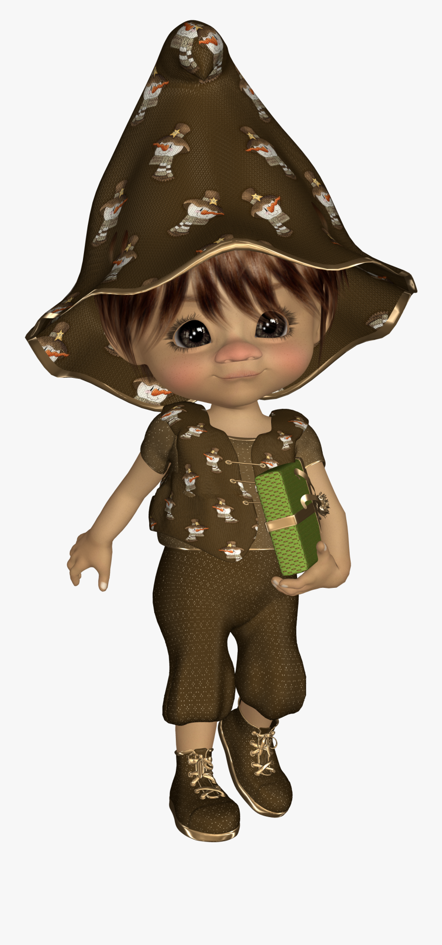 Clip Art Cute Asses - Doll, Transparent Clipart