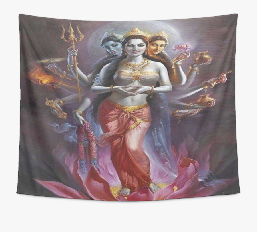 Durga Drawing Hinduism - Mythology, Transparent Clipart