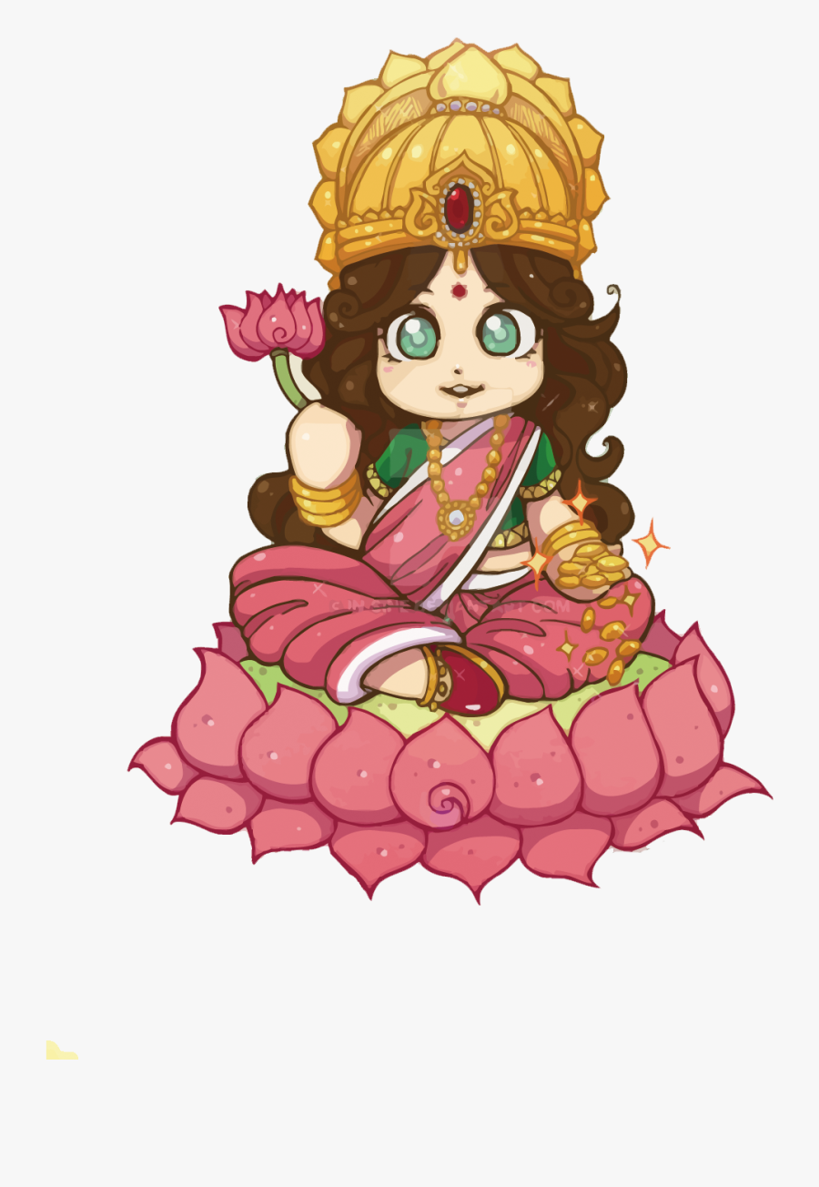Laxmi Ganesh Clipart, Transparent Clipart