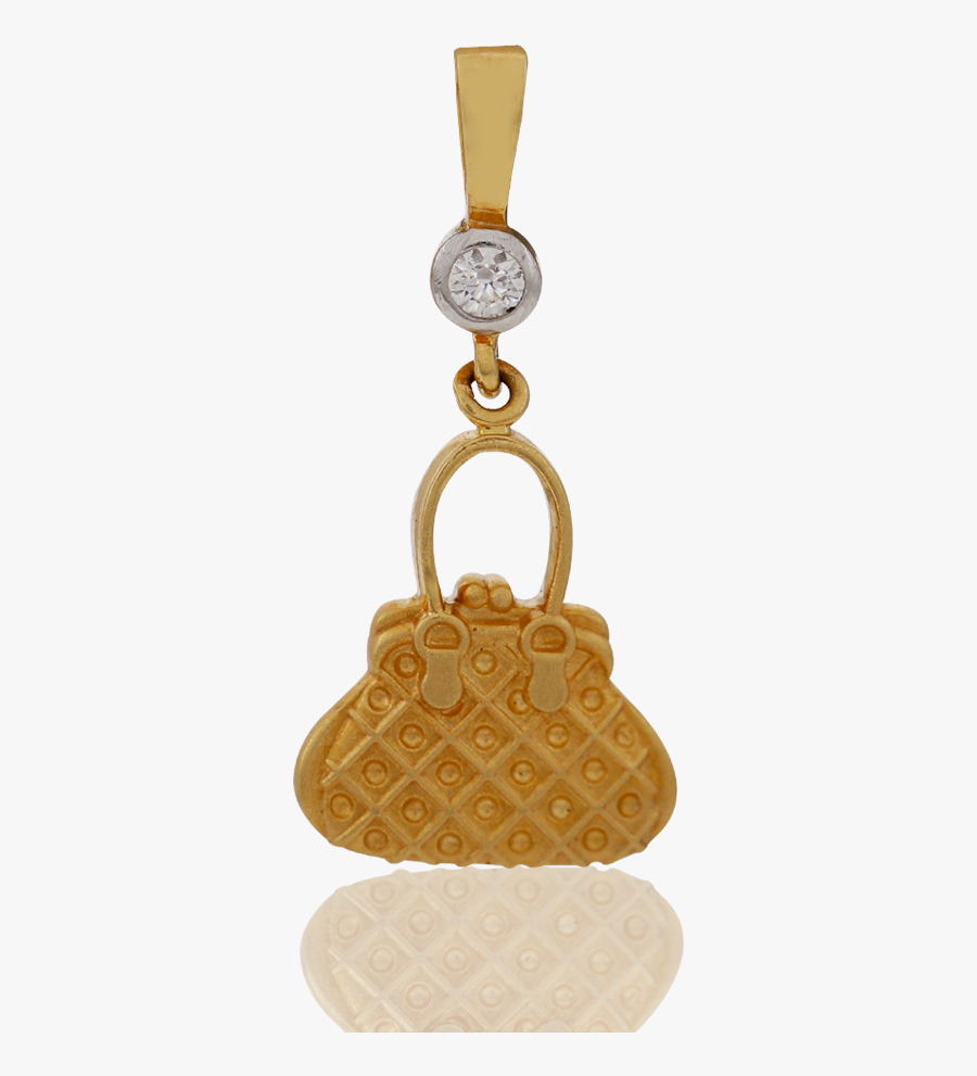 Shopaholic Gold Clutch Pendant - Cookie, Transparent Clipart