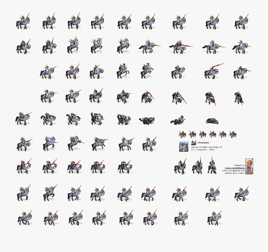 Magic Staff Art Demonic - Heroes 3 Cavalier, Transparent Clipart
