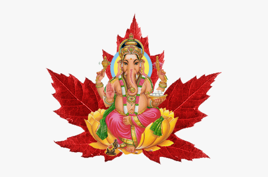 Red Maple Leaf Drawing, Transparent Clipart