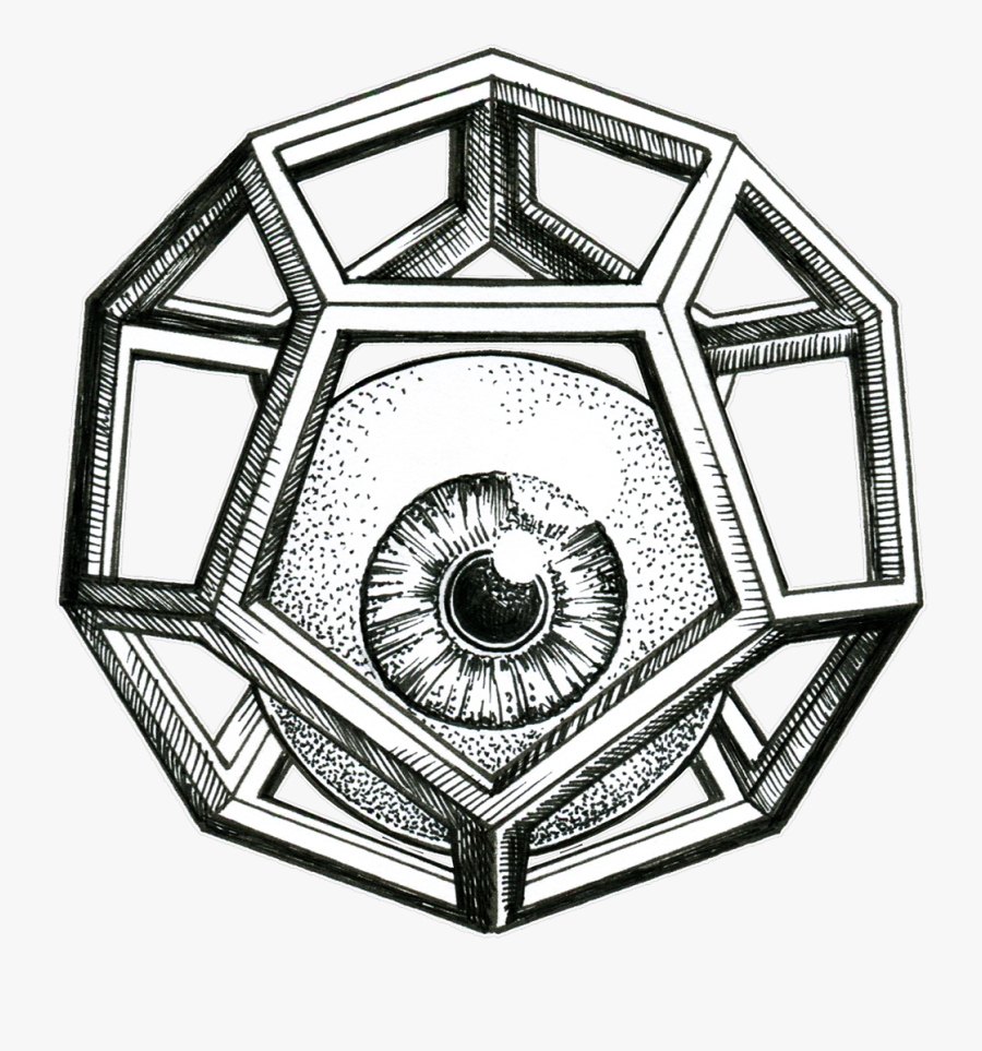 Kali Drawing Black And White - Circle, Transparent Clipart