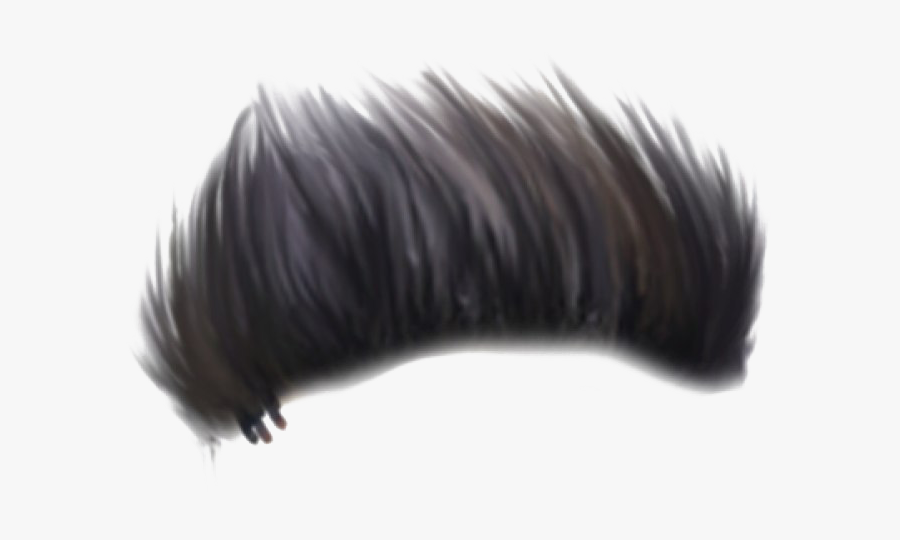 Hair Png Real - Black Hair Png Man, Transparent Clipart