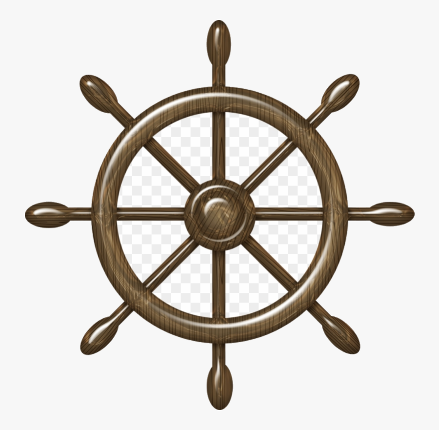 Ship Wheel B De Marineros Clipart Nautical Transparent, Transparent Clipart