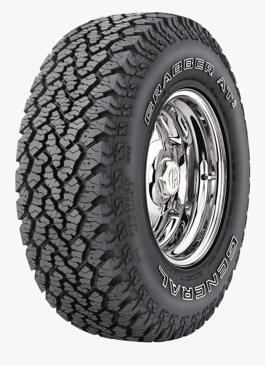 Car Wheel Clipart Gulong - Grabber At2 General Tire, Transparent Clipart