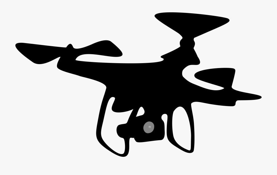 Santa Cruz Drone Pilots - Drone Black And White Png, Transparent Clipart