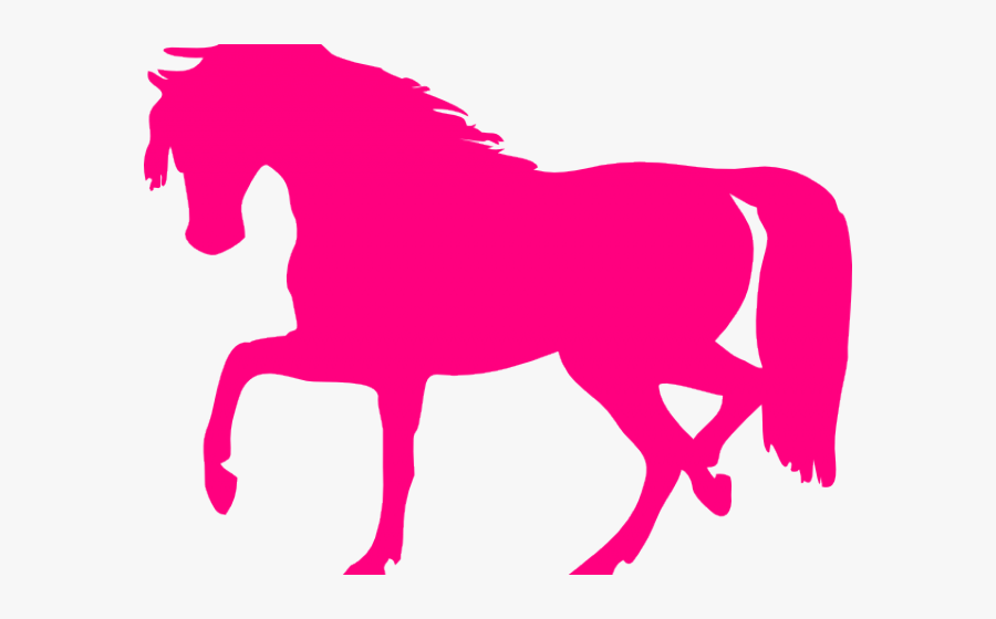 Purple Horse, Transparent Clipart