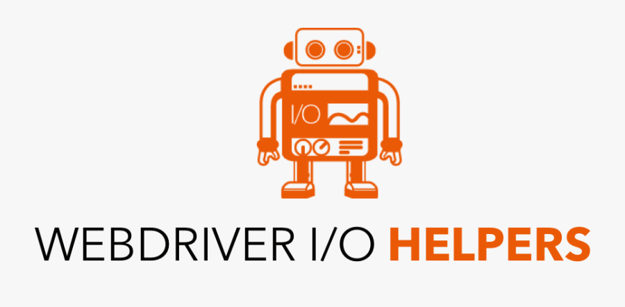 Alt Wdio Helpers - Webdriver Io Logo Png, Transparent Clipart