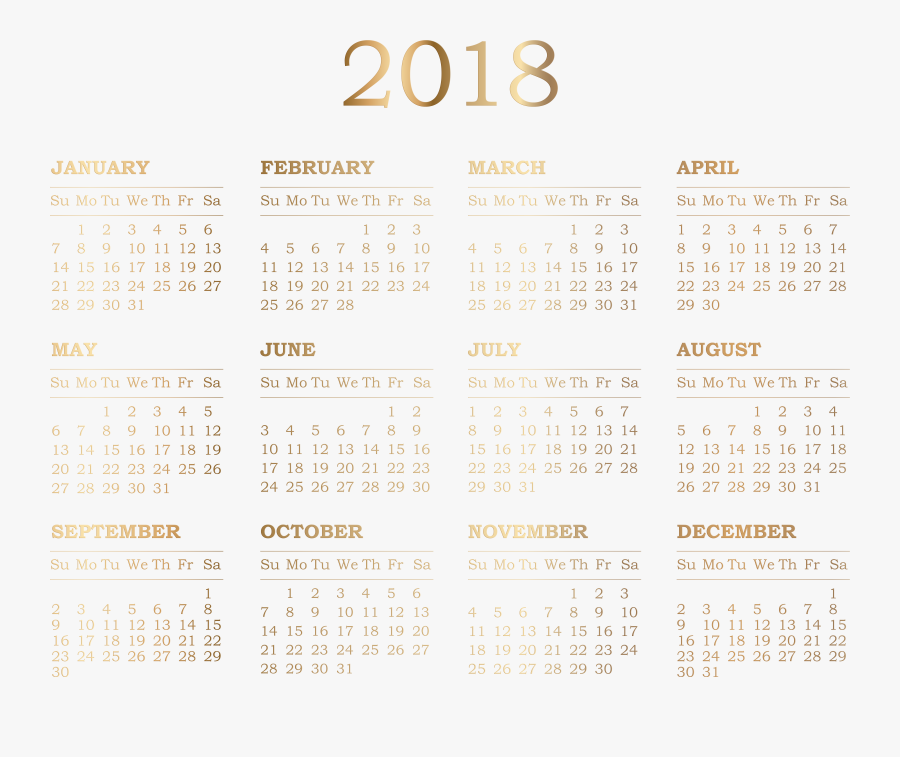 December Clipart Monthly Schedule, Transparent Clipart