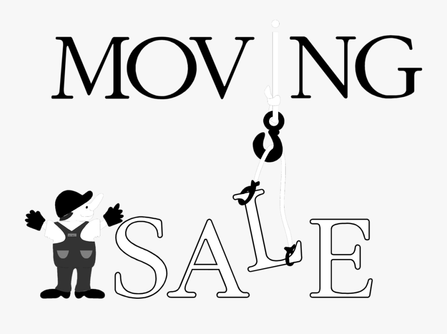 Clip Art Moving Sale Images - Moving Sale Sign, Transparent Clipart