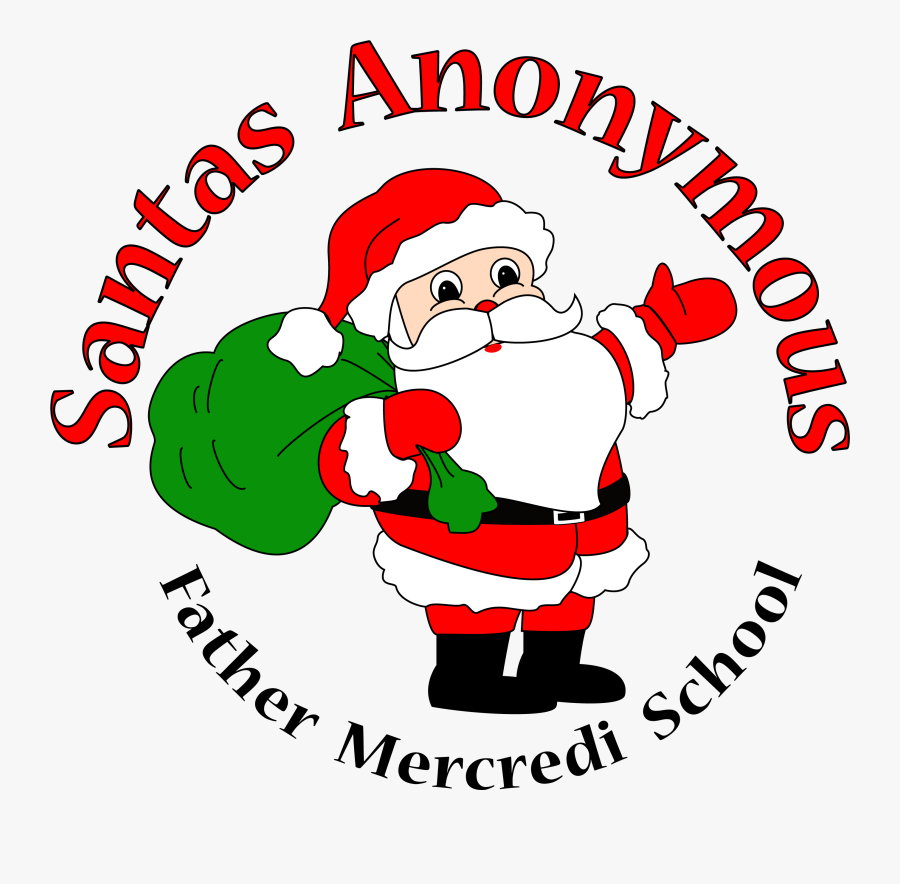 Santas Anonymous, Transparent Clipart