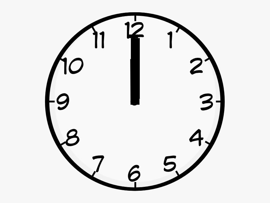 Clock Face Clip Art, Transparent Clipart
